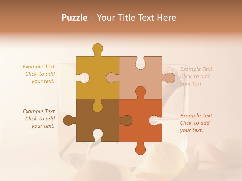 Head Floral Scented PowerPoint Template