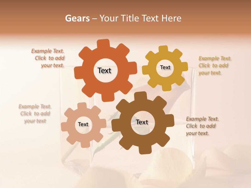 Head Floral Scented PowerPoint Template