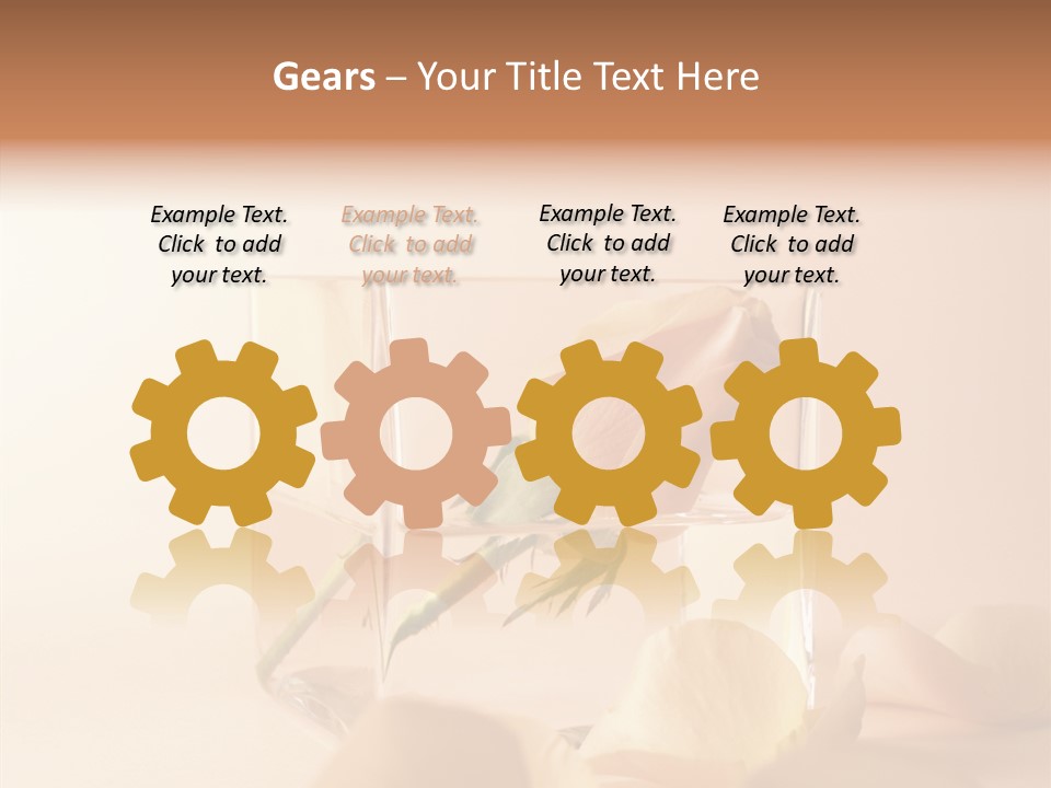 Head Floral Scented PowerPoint Template