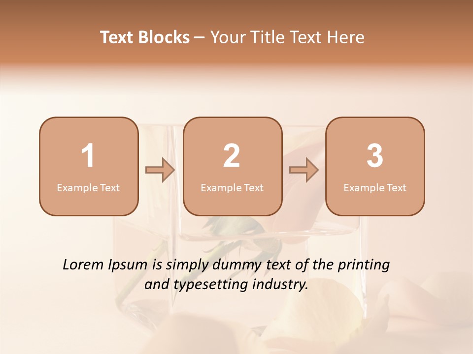 Head Floral Scented PowerPoint Template