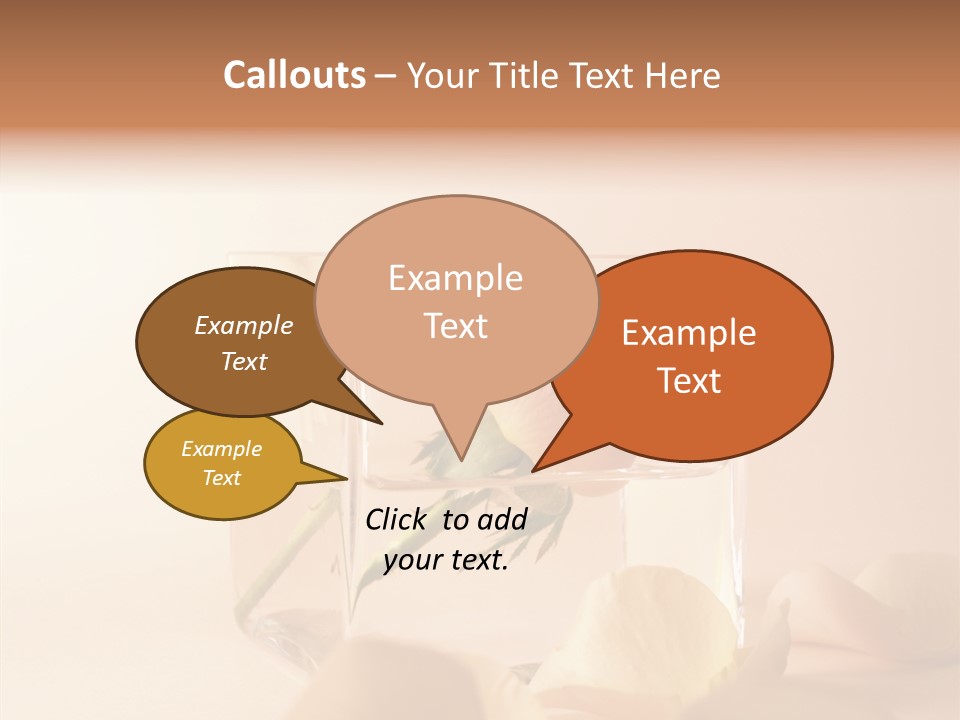 Head Floral Scented PowerPoint Template