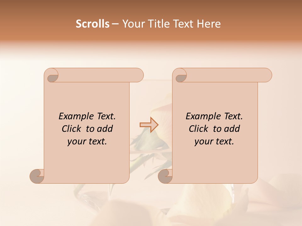Head Floral Scented PowerPoint Template