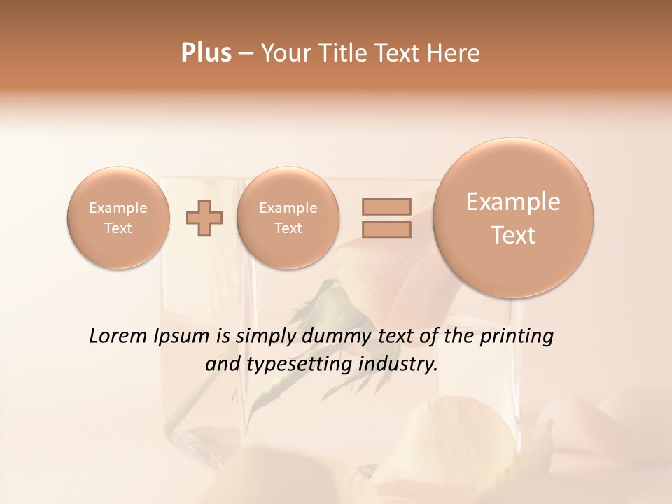 Head Floral Scented PowerPoint Template