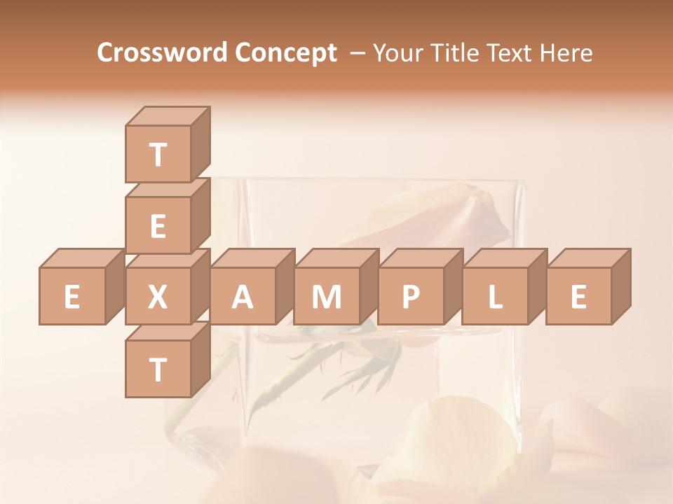 Head Floral Scented PowerPoint Template