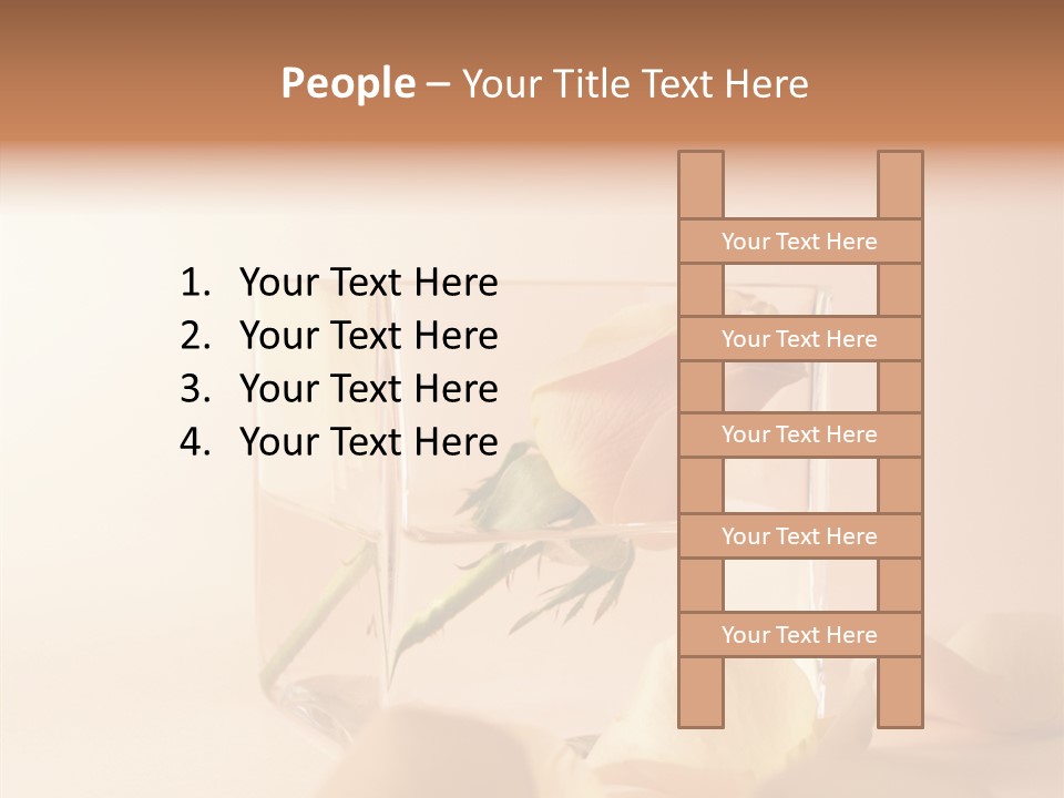 Head Floral Scented PowerPoint Template