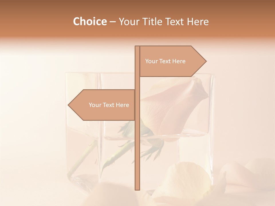 Head Floral Scented PowerPoint Template