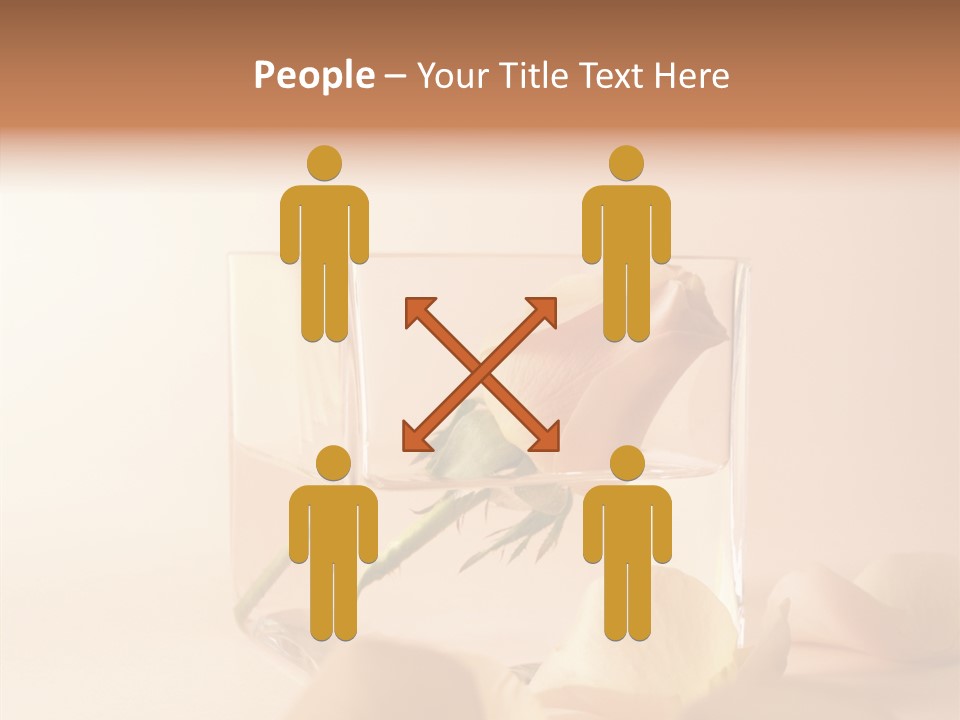 Head Floral Scented PowerPoint Template