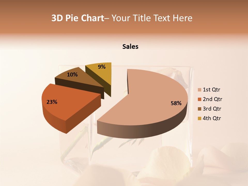Head Floral Scented PowerPoint Template