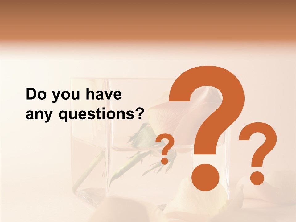 Head Floral Scented PowerPoint Template