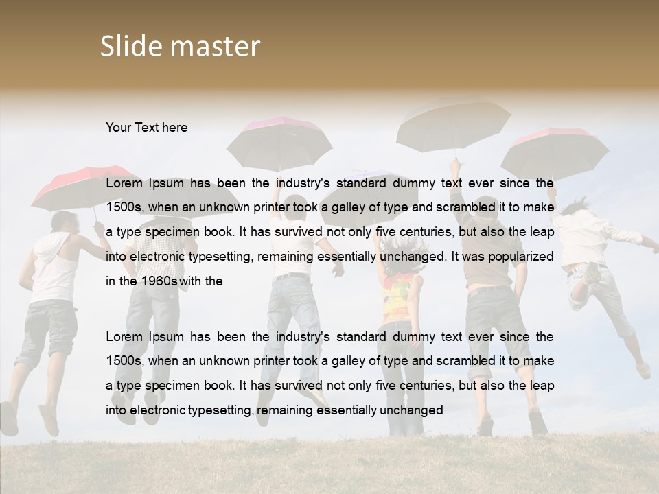 Leisure Partner Day PowerPoint Template