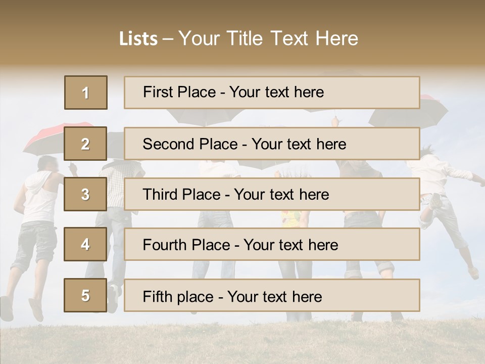 Leisure Partner Day PowerPoint Template