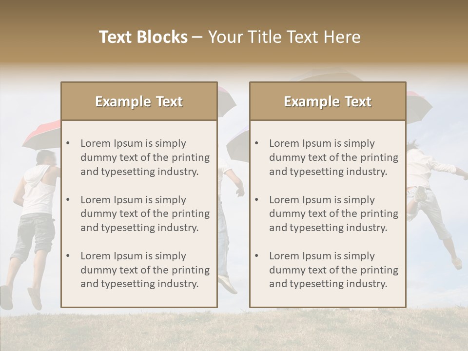 Leisure Partner Day PowerPoint Template