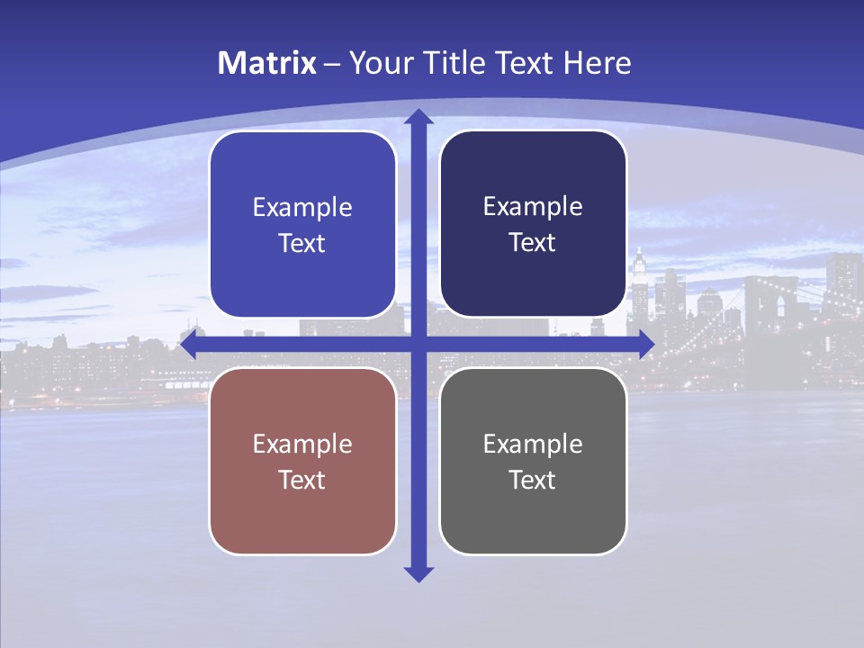 Sky Scenery Night PowerPoint Template