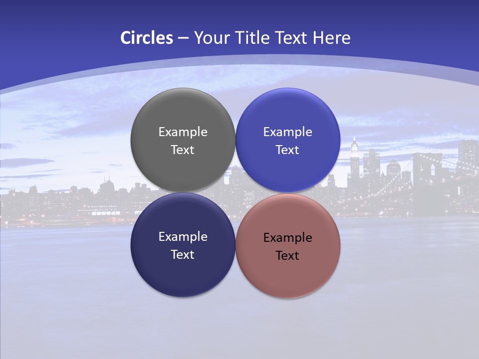 Sky Scenery Night PowerPoint Template