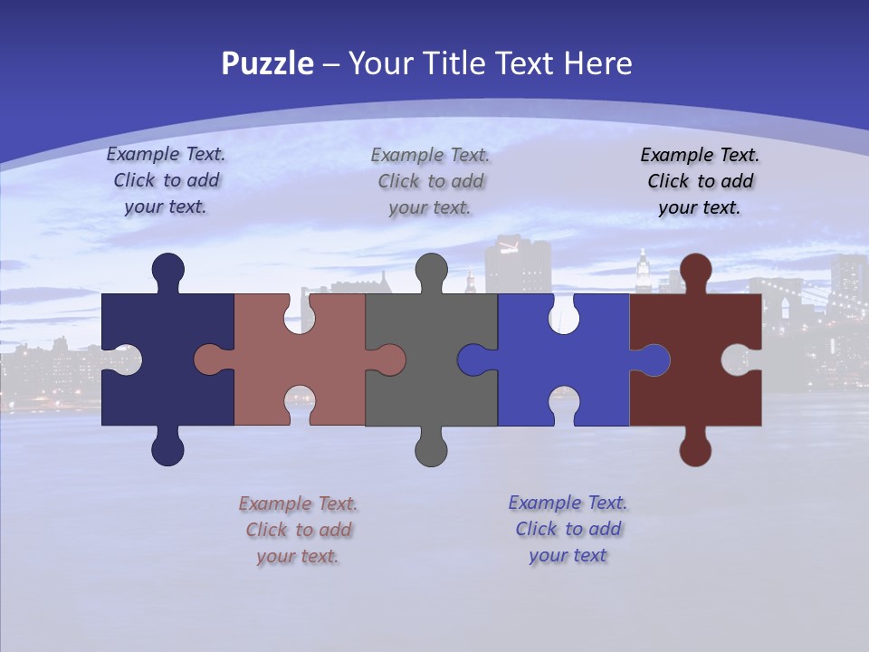 Sky Scenery Night PowerPoint Template