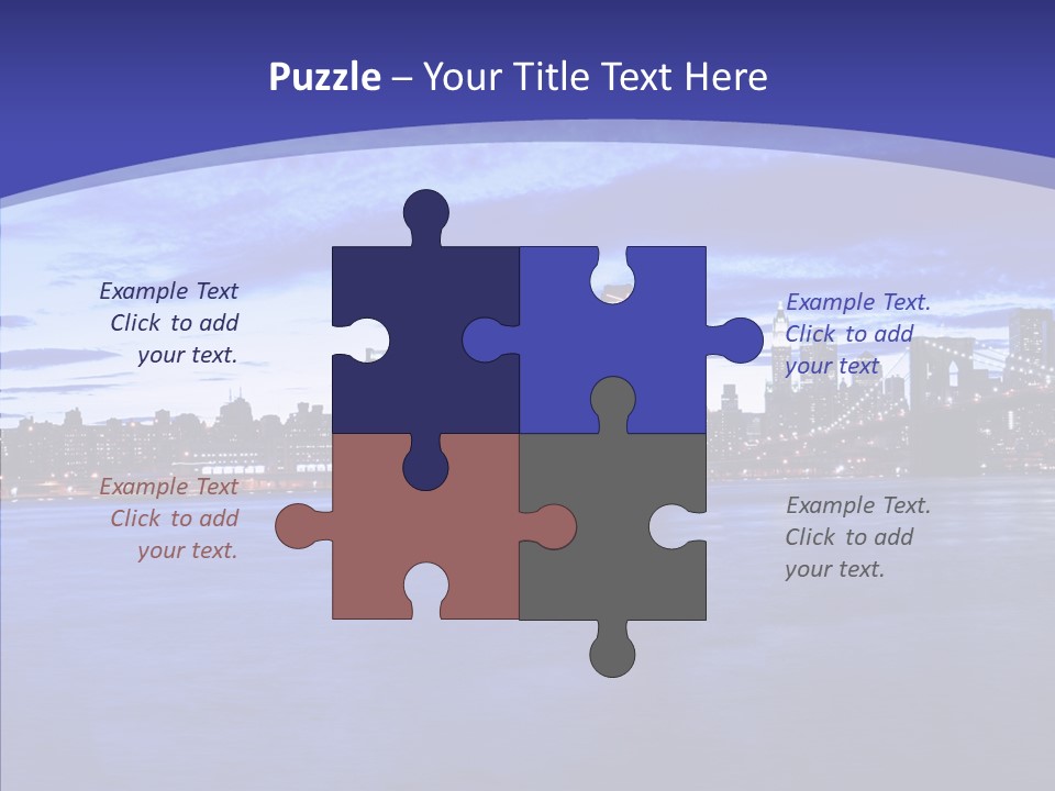 Sky Scenery Night PowerPoint Template