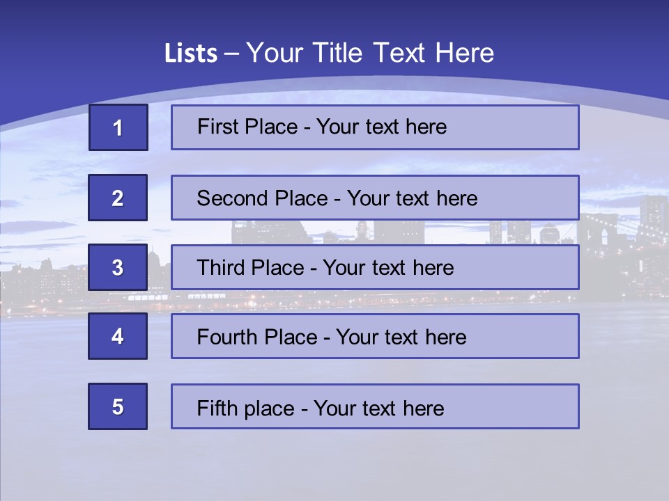 Sky Scenery Night PowerPoint Template