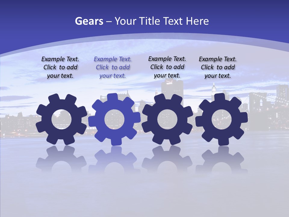 Sky Scenery Night PowerPoint Template