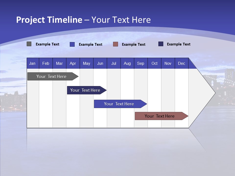 Sky Scenery Night PowerPoint Template