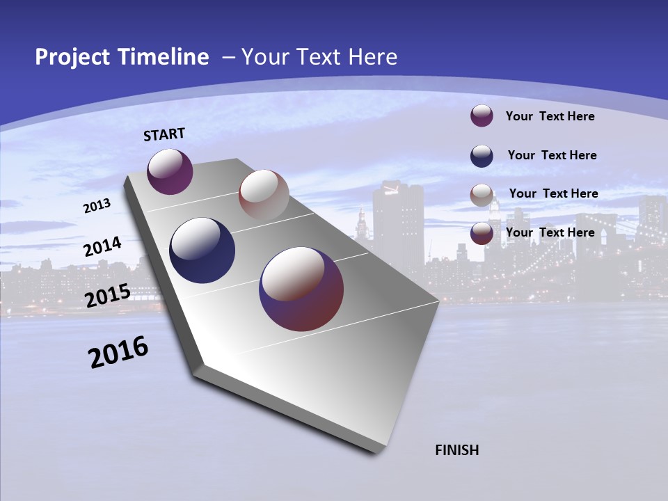 Sky Scenery Night PowerPoint Template