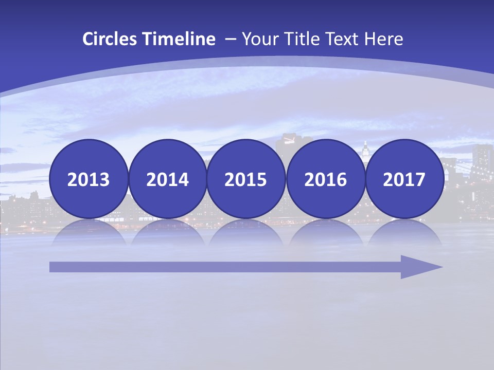 Sky Scenery Night PowerPoint Template