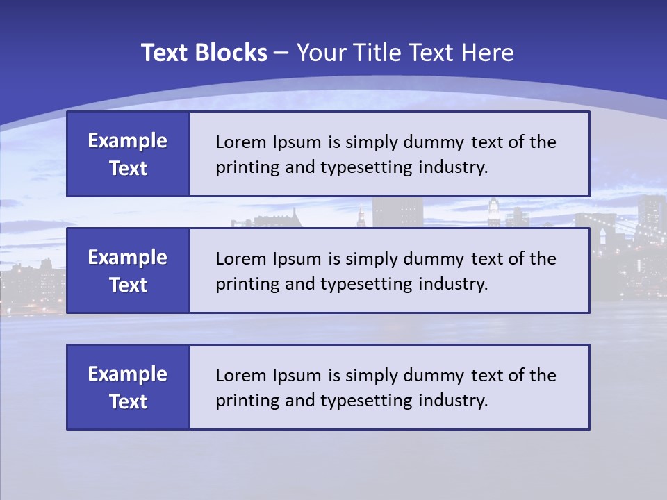 Sky Scenery Night PowerPoint Template