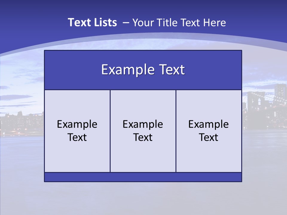 Sky Scenery Night PowerPoint Template