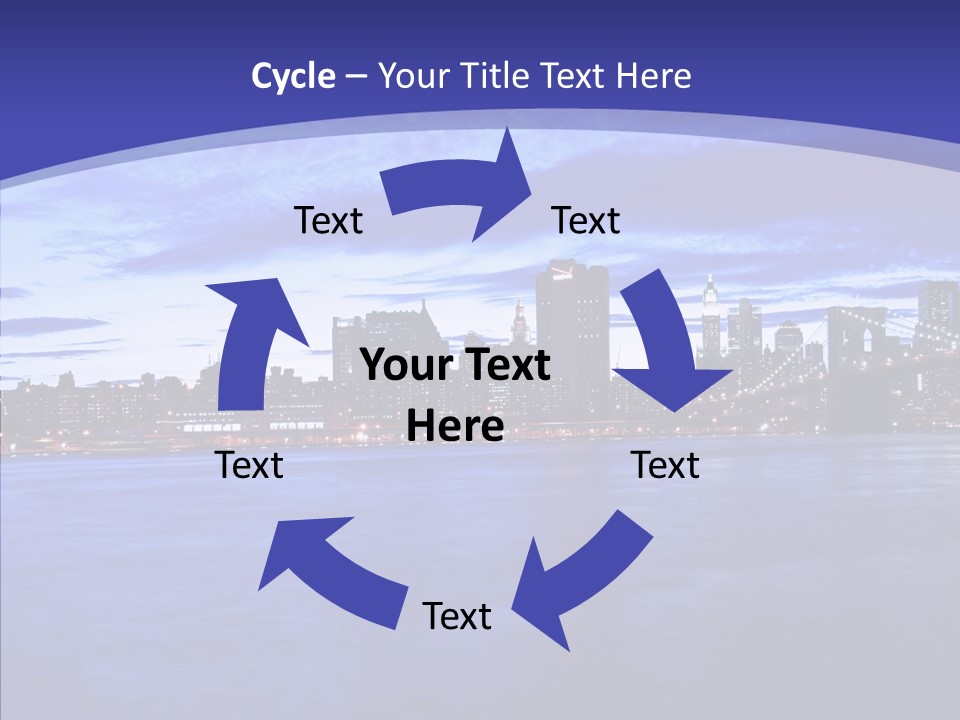 Sky Scenery Night PowerPoint Template