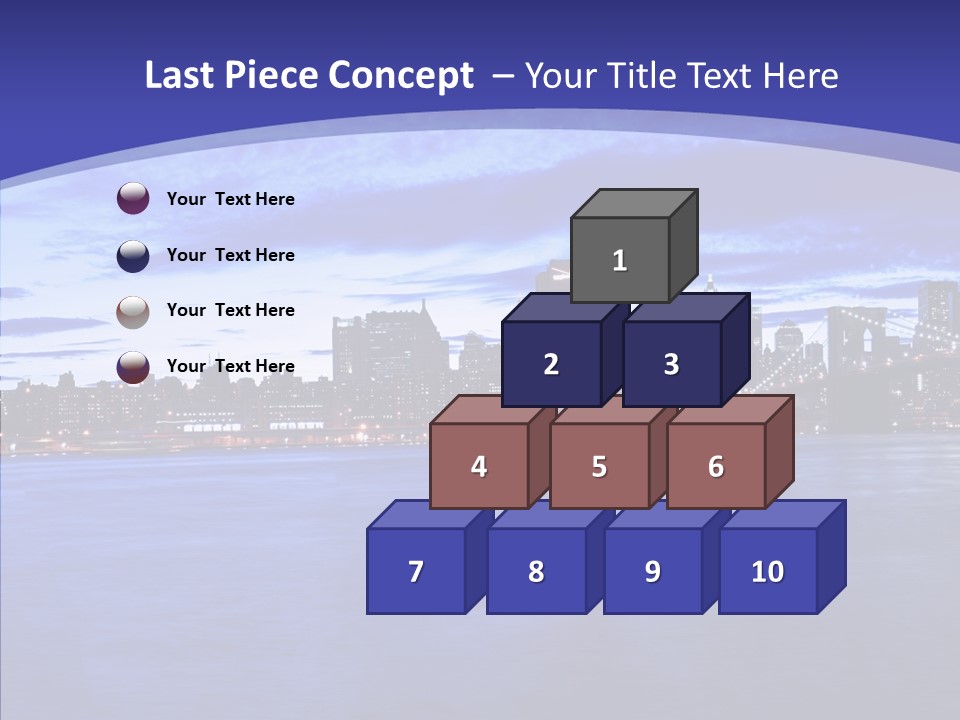 Sky Scenery Night PowerPoint Template