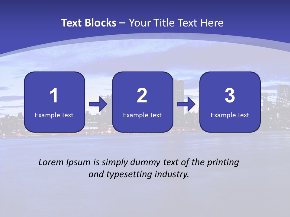Sky Scenery Night PowerPoint Template
