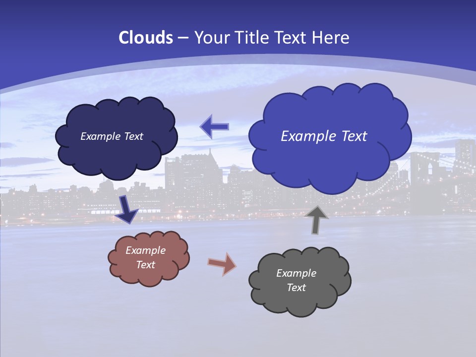Sky Scenery Night PowerPoint Template