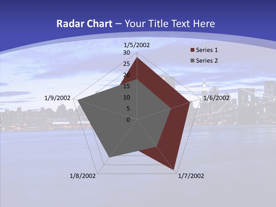 Sky Scenery Night PowerPoint Template