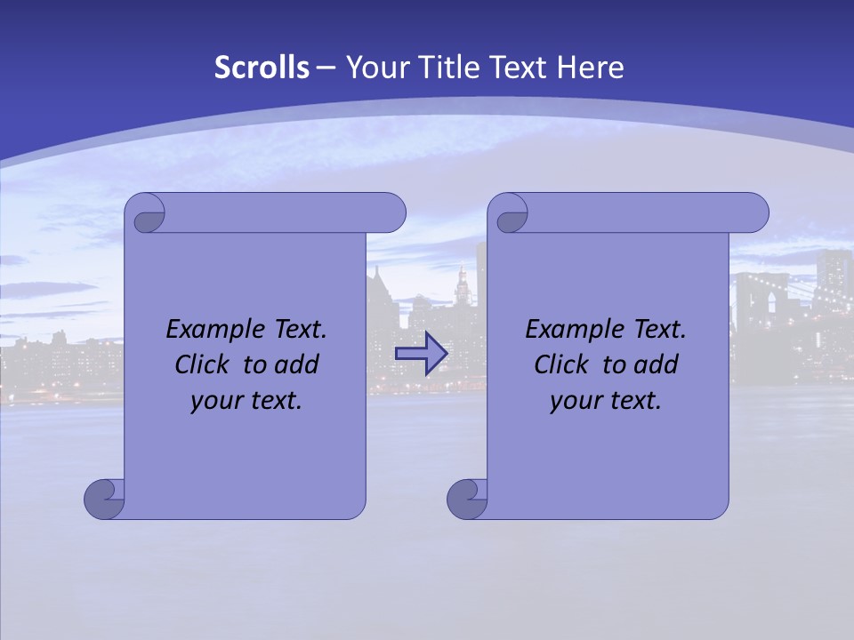 Sky Scenery Night PowerPoint Template