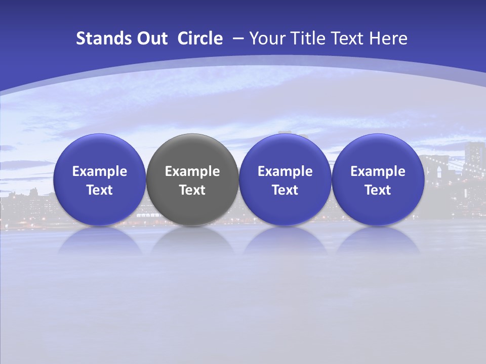 Sky Scenery Night PowerPoint Template