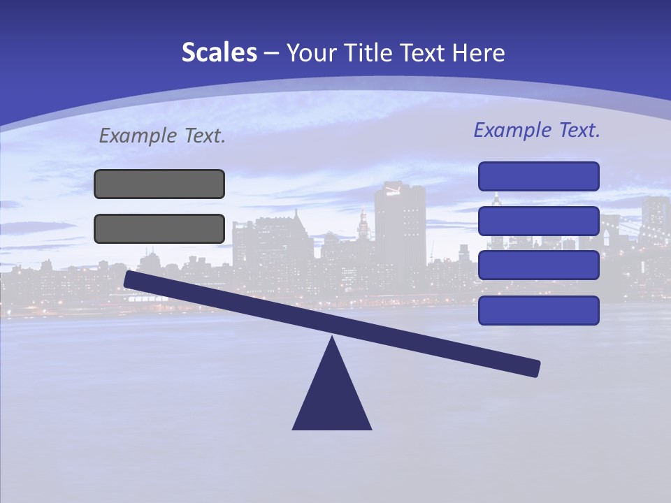 Sky Scenery Night PowerPoint Template