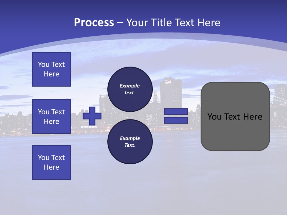 Sky Scenery Night PowerPoint Template
