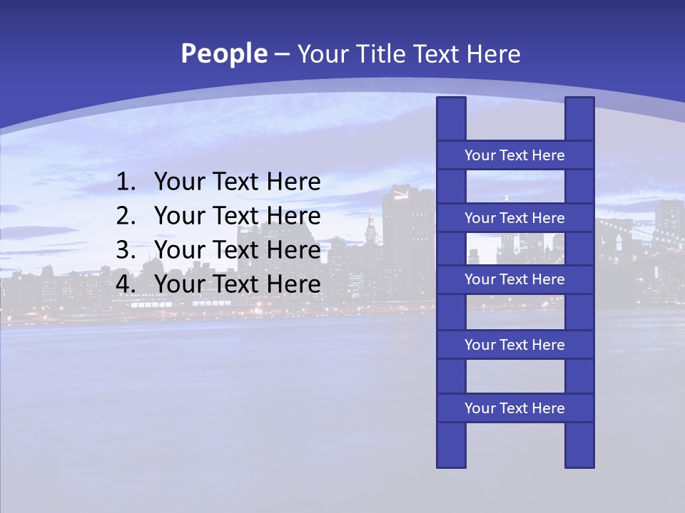 Sky Scenery Night PowerPoint Template