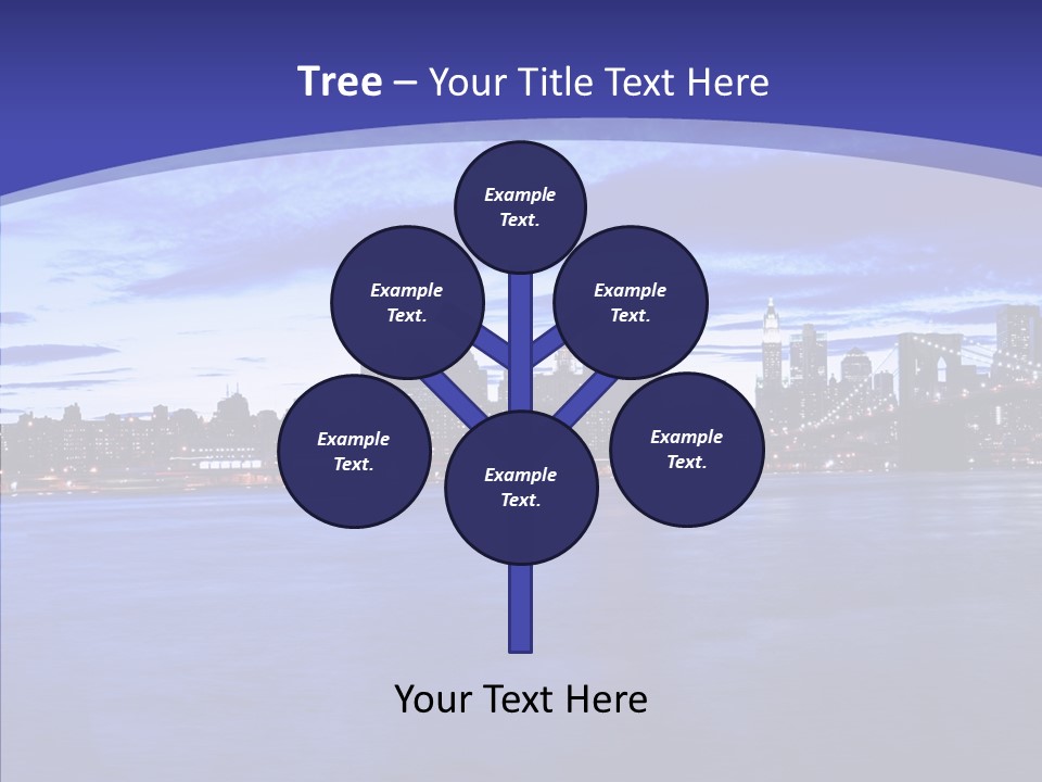 Sky Scenery Night PowerPoint Template