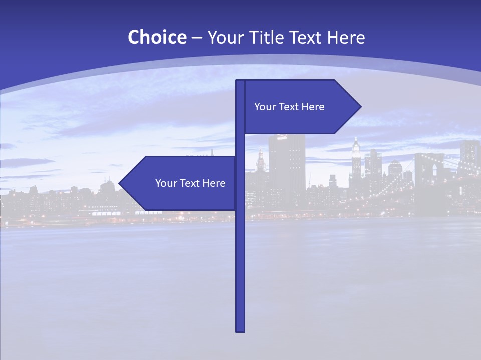 Sky Scenery Night PowerPoint Template
