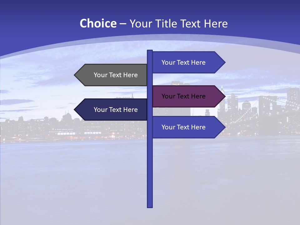 Sky Scenery Night PowerPoint Template