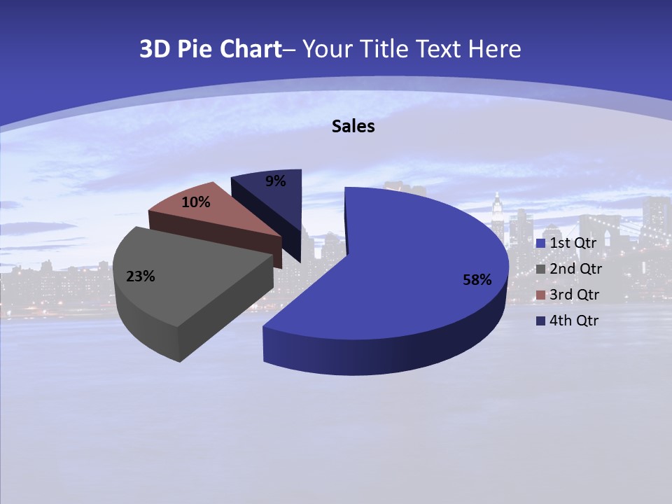 Sky Scenery Night PowerPoint Template