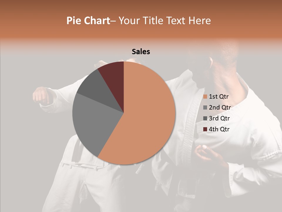 Kumite Young Block PowerPoint Template
