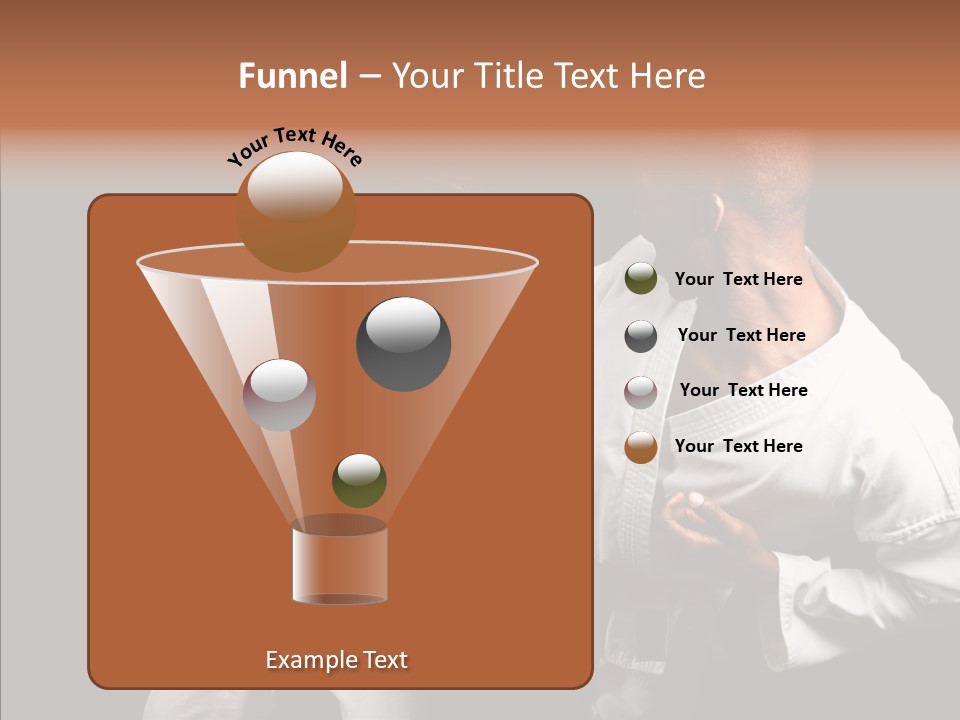 Kumite Young Block PowerPoint Template