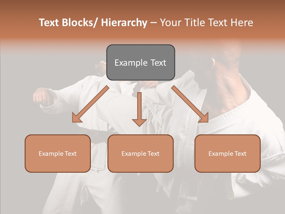 Kumite Young Block PowerPoint Template