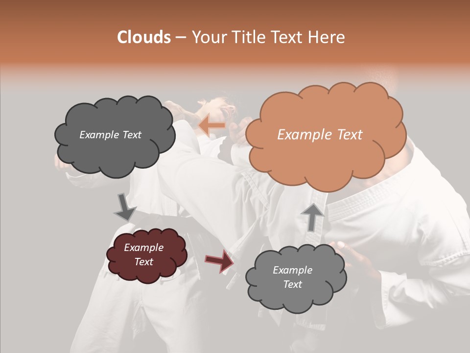Kumite Young Block PowerPoint Template