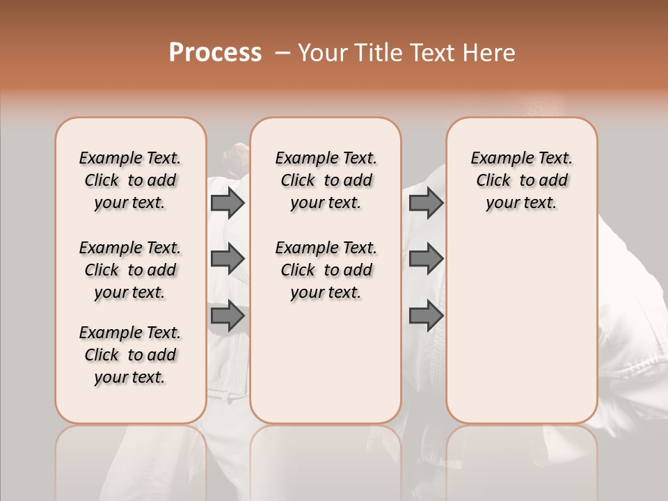 Kumite Young Block PowerPoint Template