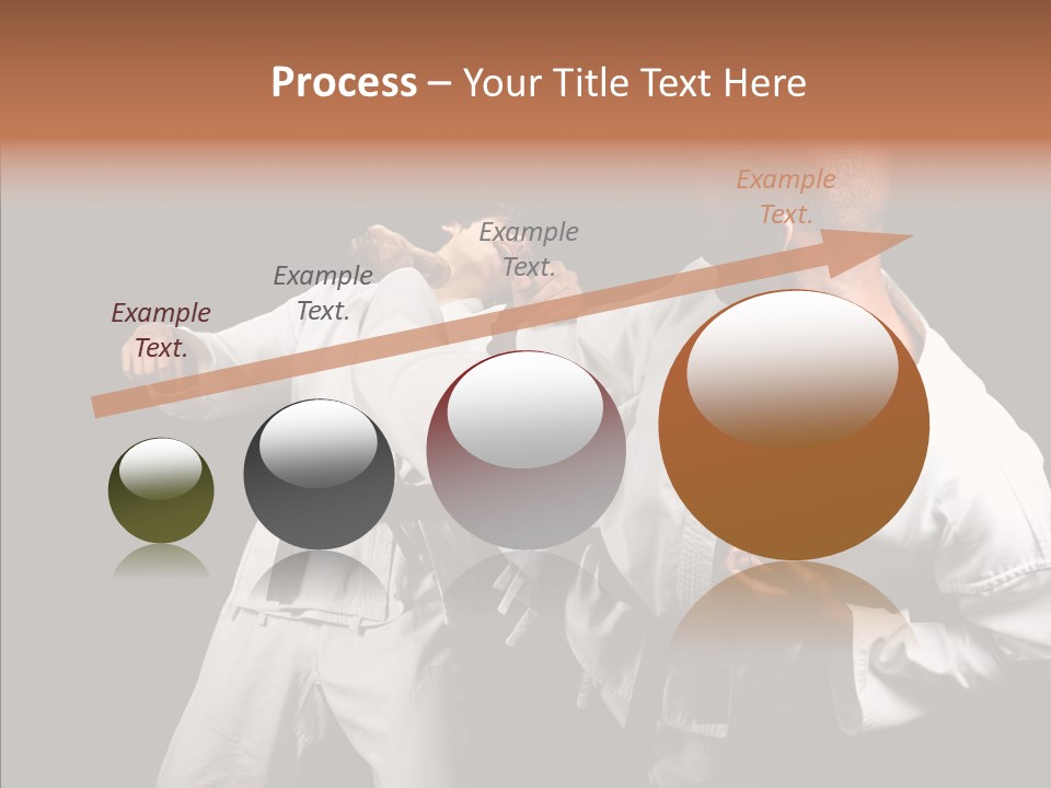 Kumite Young Block PowerPoint Template