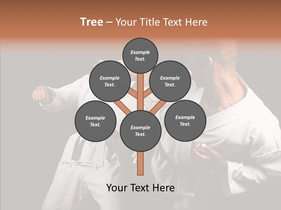 Kumite Young Block PowerPoint Template
