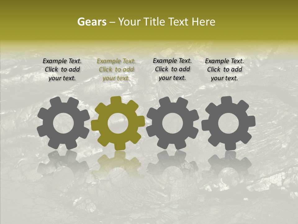 Island Mauna Lava PowerPoint Template