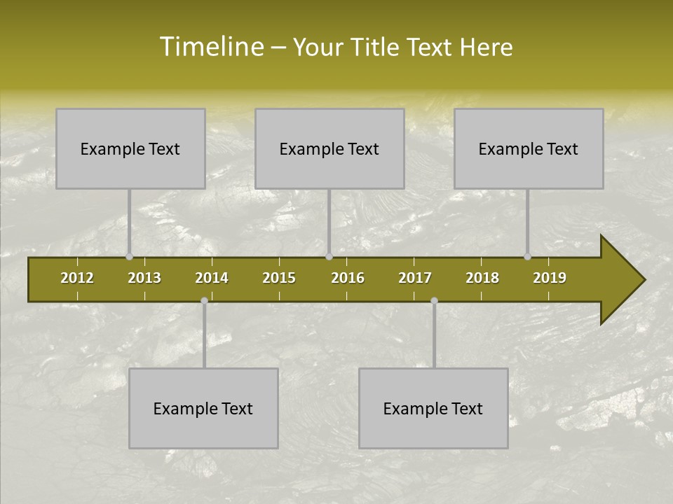 Island Mauna Lava PowerPoint Template